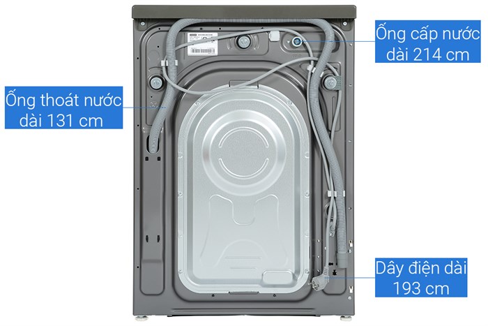 Máy Giặt Cửa Trước Samsung Inverter 10kg WW10TP44DSB/SV